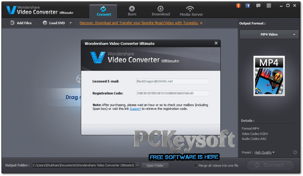 wondershare video converter ultimate for mac license key